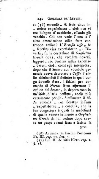 Giornale de'letterati