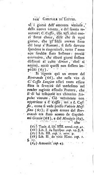 Giornale de'letterati