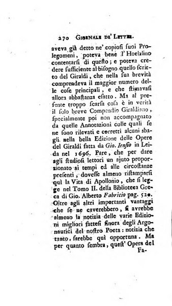 Giornale de'letterati