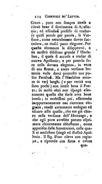 Giornale de'letterati