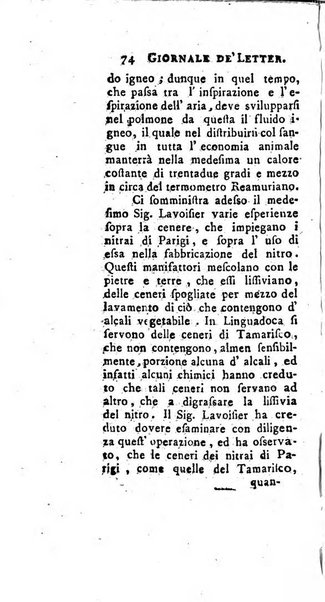 Giornale de'letterati