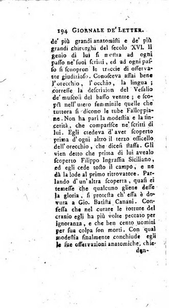 Giornale de'letterati