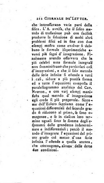 Giornale de'letterati