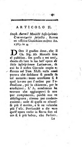 Giornale de'letterati