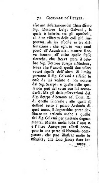 Giornale de'letterati