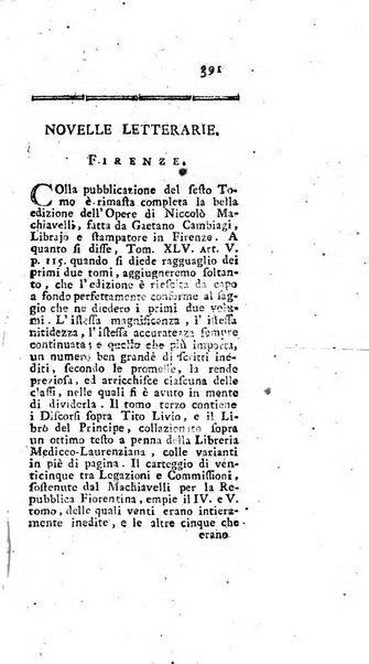 Giornale de'letterati