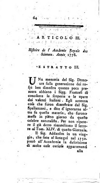 Giornale de'letterati