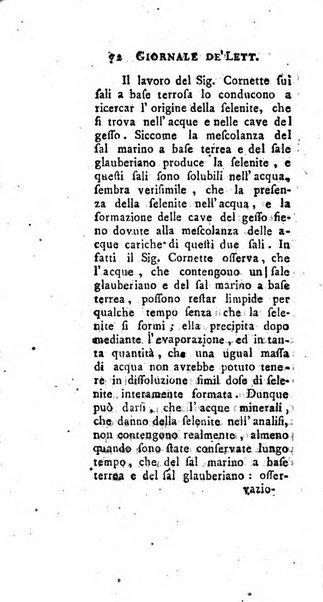 Giornale de'letterati