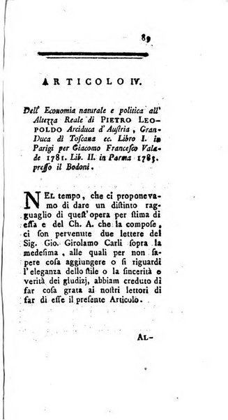 Giornale de'letterati