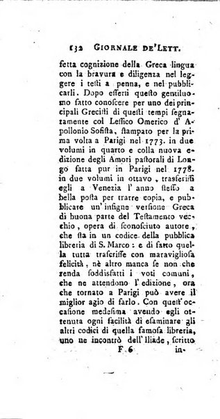 Giornale de'letterati