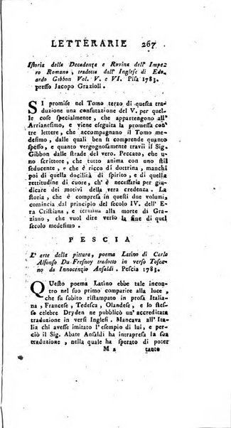 Giornale de'letterati