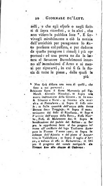 Giornale de'letterati