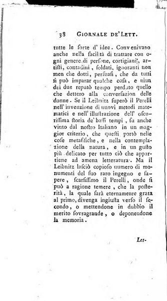 Giornale de'letterati