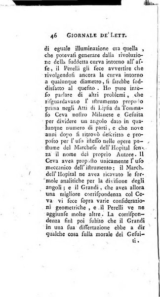 Giornale de'letterati