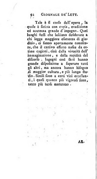 Giornale de'letterati