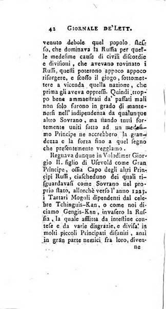 Giornale de'letterati