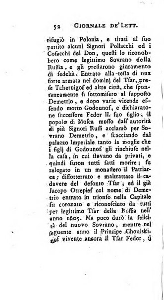 Giornale de'letterati