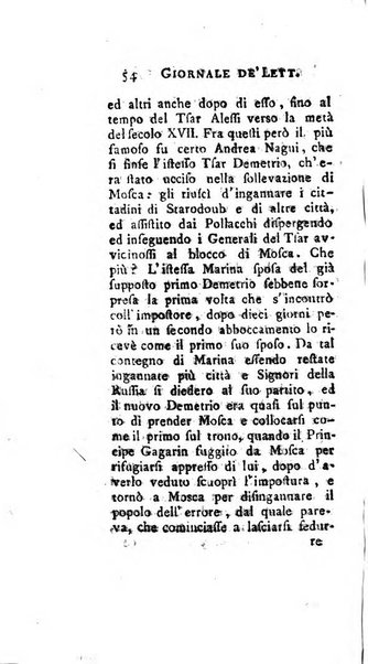 Giornale de'letterati