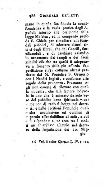 Giornale de'letterati