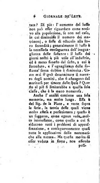 Giornale de'letterati