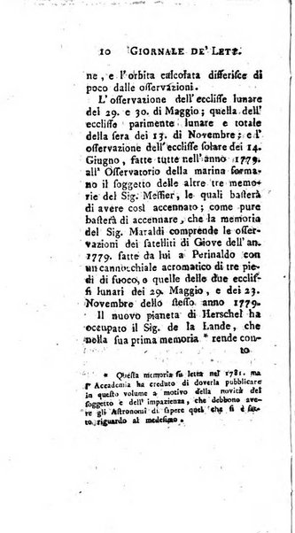 Giornale de'letterati