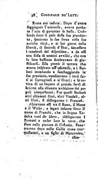 Giornale de'letterati