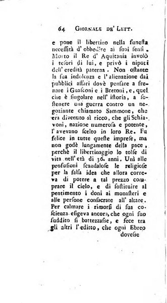 Giornale de'letterati