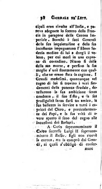 Giornale de'letterati