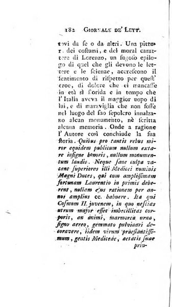 Giornale de'letterati