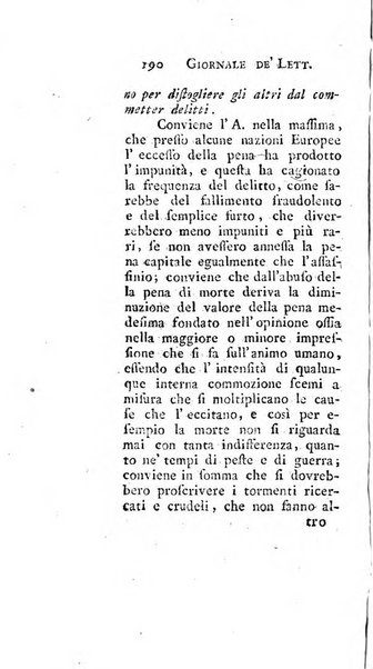 Giornale de'letterati