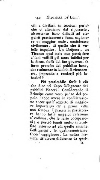 Giornale de'letterati