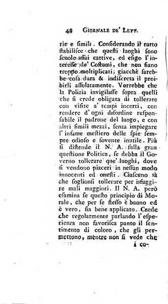 Giornale de'letterati