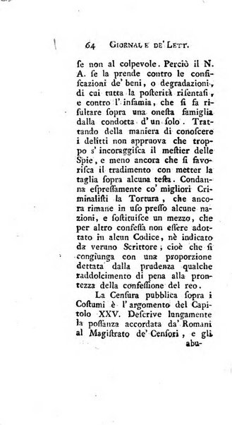 Giornale de'letterati