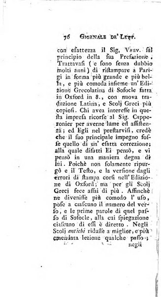 Giornale de'letterati