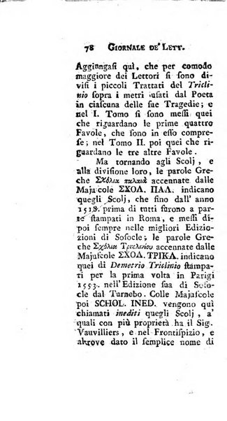 Giornale de'letterati