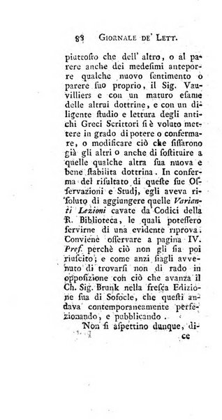 Giornale de'letterati