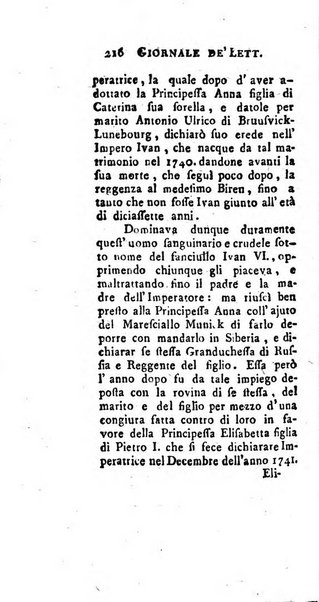 Giornale de'letterati