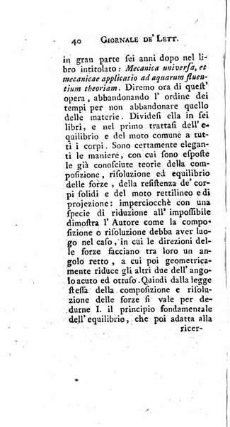 Giornale de'letterati