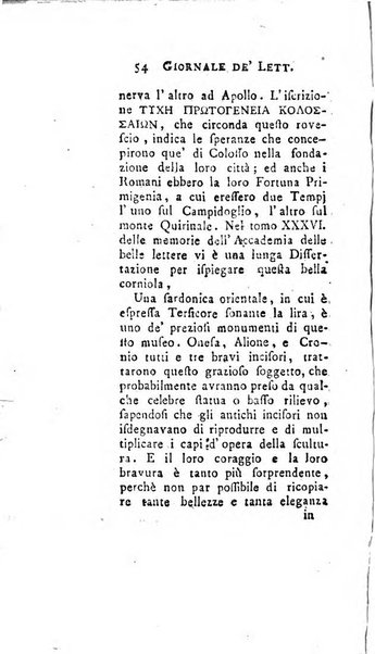 Giornale de'letterati