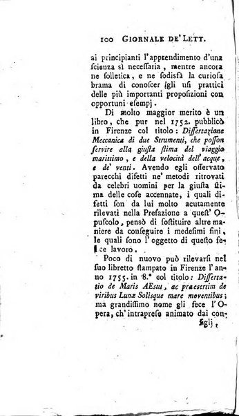 Giornale de'letterati