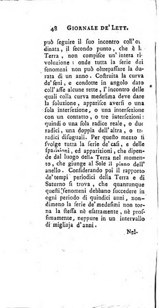 Giornale de'letterati