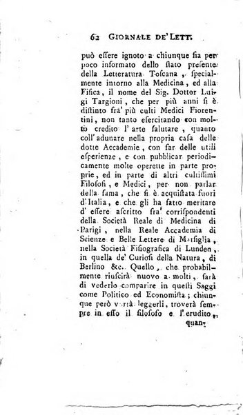 Giornale de'letterati