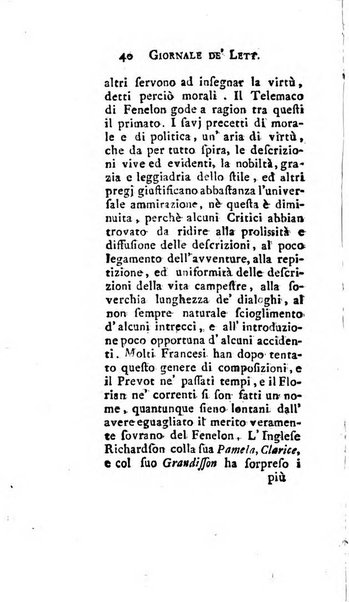 Giornale de'letterati