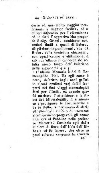 Giornale de'letterati