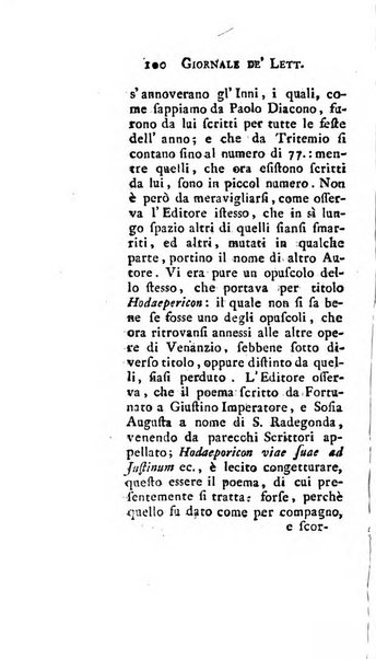 Giornale de'letterati