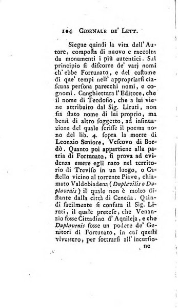 Giornale de'letterati