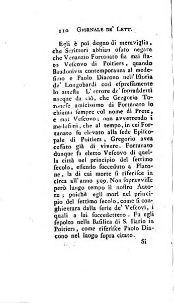 Giornale de'letterati