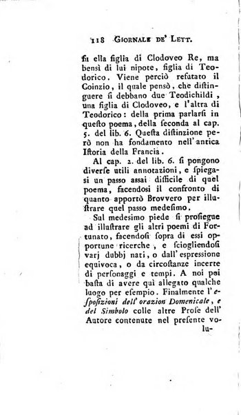 Giornale de'letterati