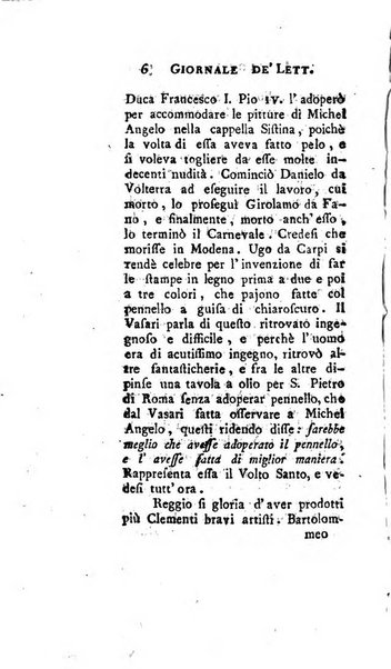 Giornale de'letterati