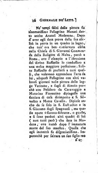 Giornale de'letterati